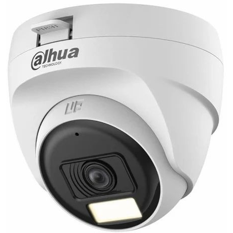 Dahua DH-HAC-T1A21P-U-IL (2.8mm) (2.0MP) Smart Dual Light HDCVI Fixed Eyeball Dome CC Camera
